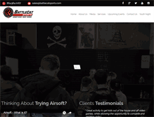 Tablet Screenshot of battlecatsports.com